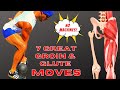 7 Great Groin & Glute Exercises (No Machines!) | BJ Gaddour Hip Abductor Adductor Fitness Workout