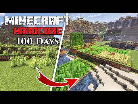 I Survived 100 Days in Minecraft Hardcore!