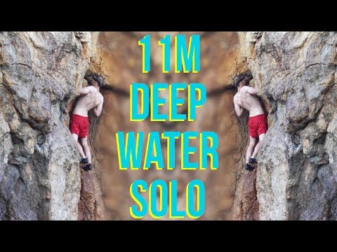 Deep Water Soloing in France | Rock Climbing Under Pressure