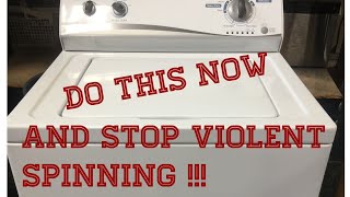 How to Stop Erratic Spinning on a Kenmore Washing Machine