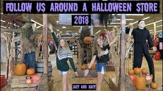 Fun at a Halloween Store 2018 ~ Follow Us Around ~