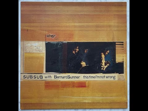 Sub Sub With Bernard Sumner - This Time I'm Not Wrong - CD Single - 1997
