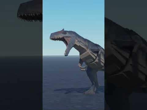 ALLOSAURUS REMODEL ROAR TEASER! | Jurassic Blocky #roblox #jurassicblocky #jurassicworld