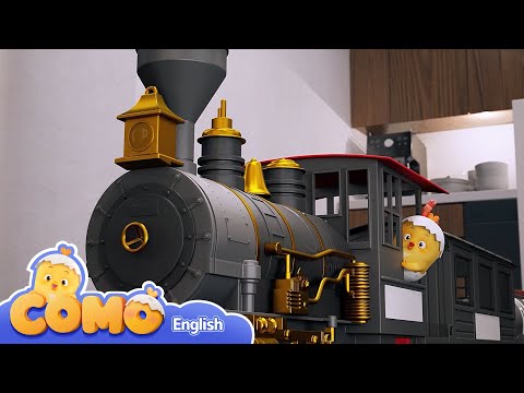 Curious Como SE2 | Train Adventure | Cartoon video for kids | Como Kids TV