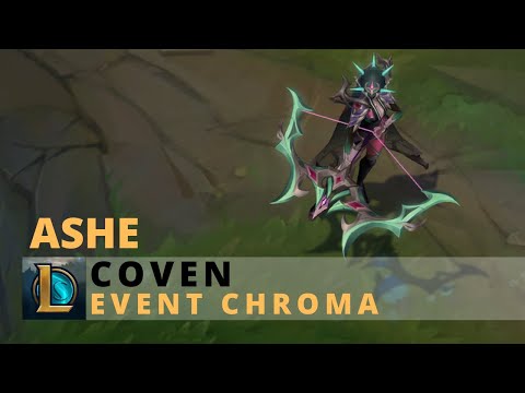 Coven Ashe Dark Ritual Chroma - League of Legends