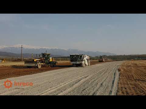 INRECO Remix - tratare (imbunatatire) pamant "in situ" - Autostrada A1: Pitesti-Sibiu Sect.1