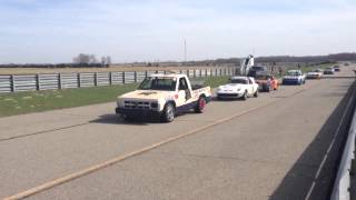 The end of the 24 hours of lemons at gingerman