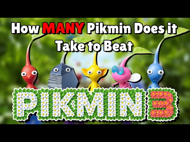 How MANY Pikmin Does it Take to Beat Pikmin 3? SDDEFAULT Thumbnail