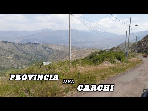 PROVINCIA del CARCHI Ecuador VIAJES en el Transporte MIRA Viajes 593