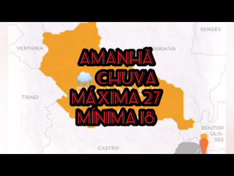 PREVISÃO DO TEMPO PIRAÍ DO SUL PR 12 DE MARÇO DE 2026 QUINTA FEIRA 