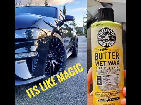 CHEMICAL GUYS BUTTER WET WAX RESULTS !!WOW!!