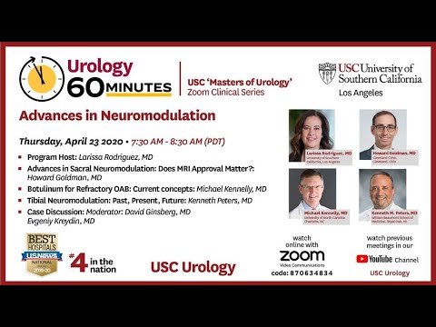 Urology 60 Minutes - Episode 5 -“Advances in Neuromodulation”