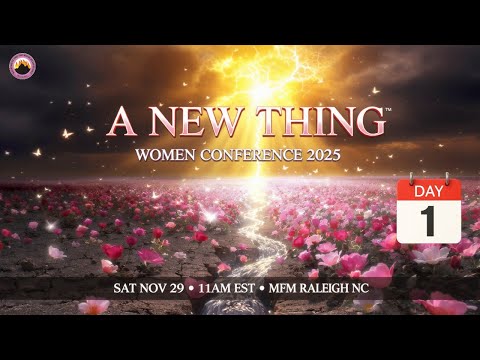 Breakthrough Alert! Day 1 of A New Thing — Women Conference