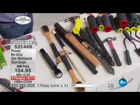 Preval Re-Grip 3-piece Multipack Tool Grips | HSN