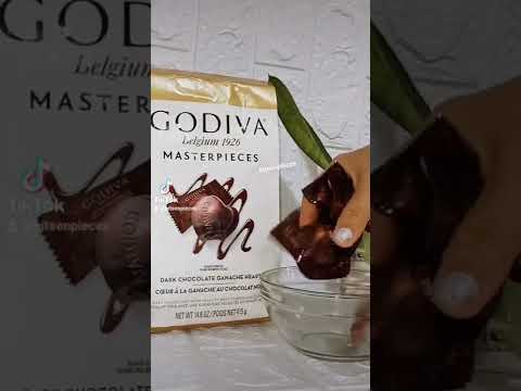 Godiva Masterpieces Dark Chocolates Heart Shape with Ganache