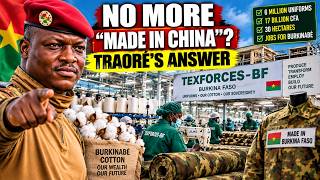 NO MORE “MADE IN CHINA” Ibrahim Traoré Unveils Burkina Faso’s 17 Billion CFA Factory