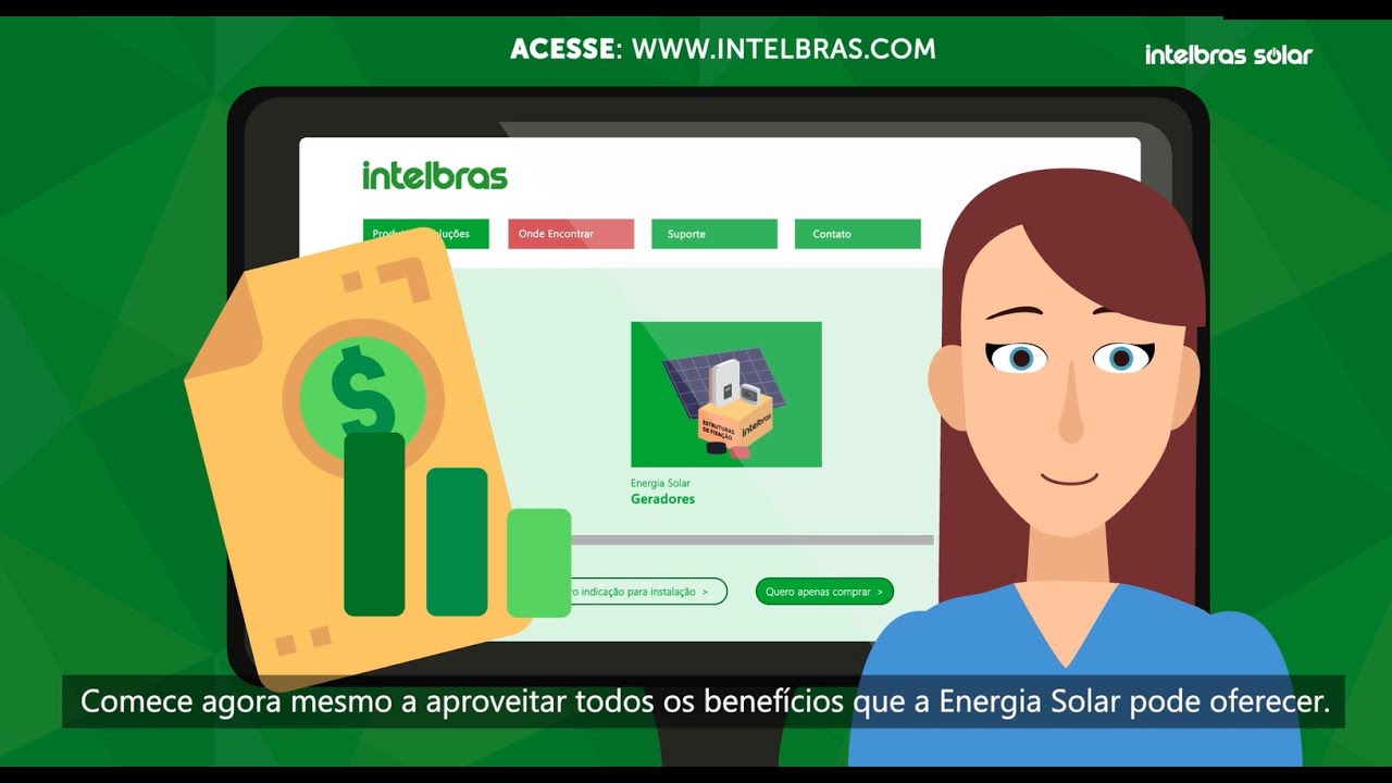 Como adquirir um gerador de energia solar Intelbras