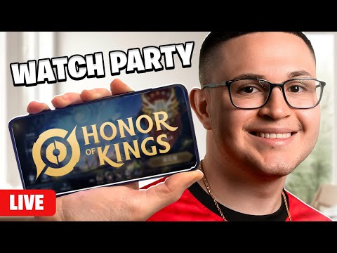 HONOR OF KINGS GLOBAL CREATOR SHOWMATCH WATCH PARTY! #ad