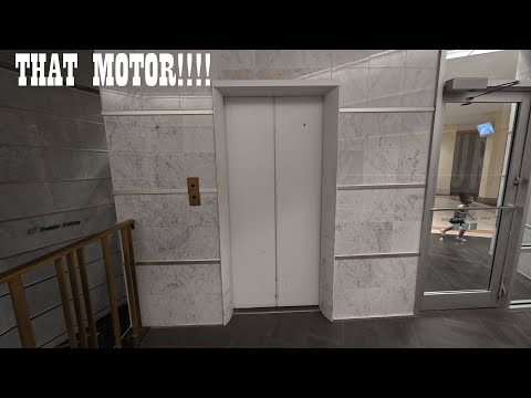 Wauwatosa, WI: TOTALLY EPIC 🛗  Motor on Rotary Hydraulic Elevator at Mayfair Mall