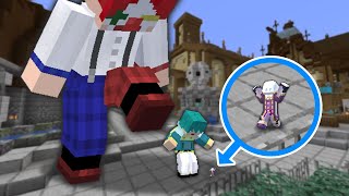 雪に半分埋まるの可愛い - 【マイクラ】小人vs一般人vs巨人でPVP対決！！【マインクラフト】