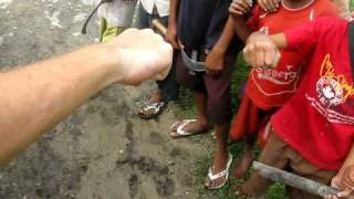 preview picture of video 'Ryan Greets East Timorese Children'