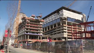 Download lagu Final beam of PWC office tower put in place at Ballpark Village mp3 Download lagu Final beam of PWC office tower put in place at Ballpark Village mp3