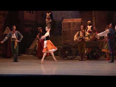 Ballet PAQUITA entrance ballerina Maria Khoreva