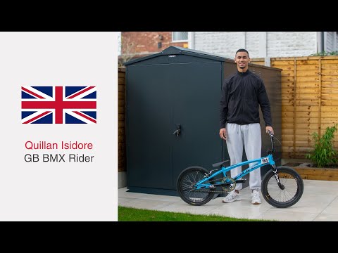 Quillan Isidore, GB BMX Rider | Centurion x6 Bike Storage