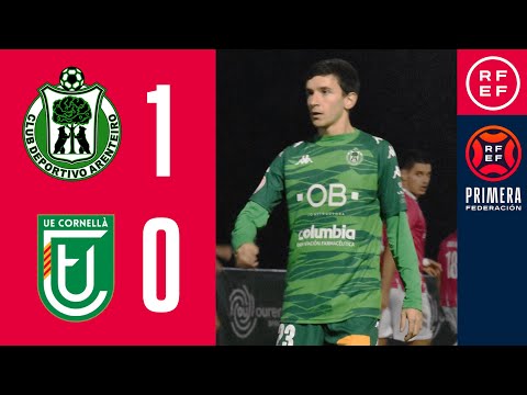 Resumen #PrimeraFederación | CD Arenteiro 1-0 UE Cornellà | Jornada 13, Grupo 1