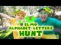 Elmo Alphabet Letters Hunt Mega Milo