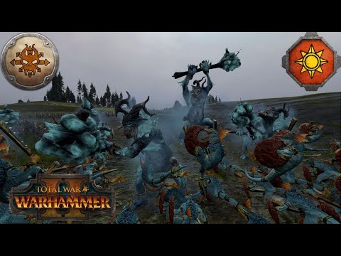 Bringing Out The Heavy Hitters | Norsca Vs Lizardmen | Total War Warhammer 2