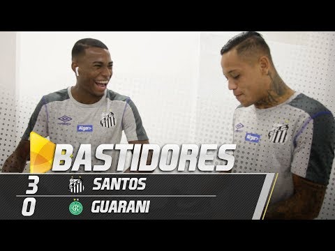 Santos 3 x 0 Guarani | BASTIDORES | Paulistão (18/02/19)