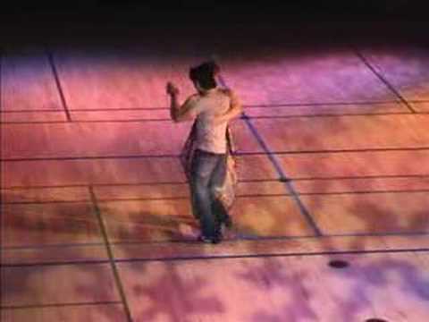  Aldo Velásquez  and  Susanne Velásquez  are  dancing  to  the  tango  "  Nido Gaucho  "