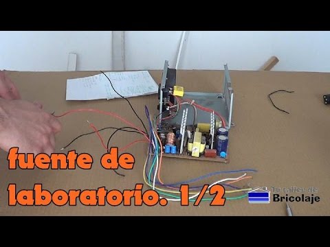 Cómo hacer una fuente de alimentación de laboratorio. 1/2
