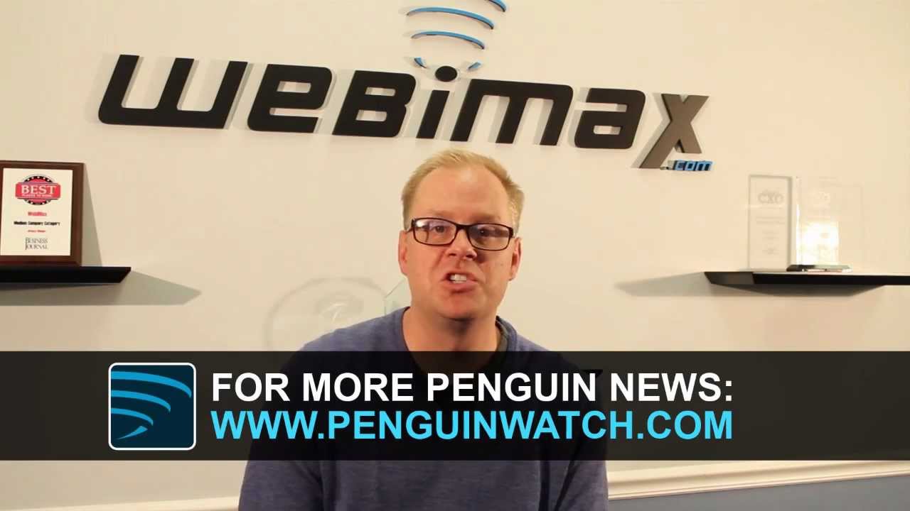 Penguin Update:  Google Targets Over-Optimized Web Sites