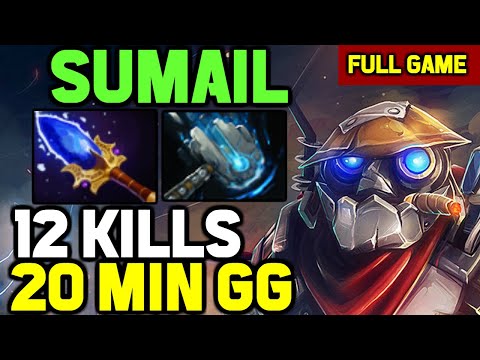 Sumail MID Clockwerk Aghanim's Scepter RUSH BUILD Ownage - NA Pro Allstars game