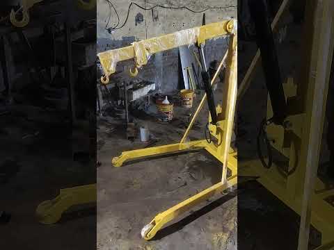 Hydraulic Manual Floor Crane