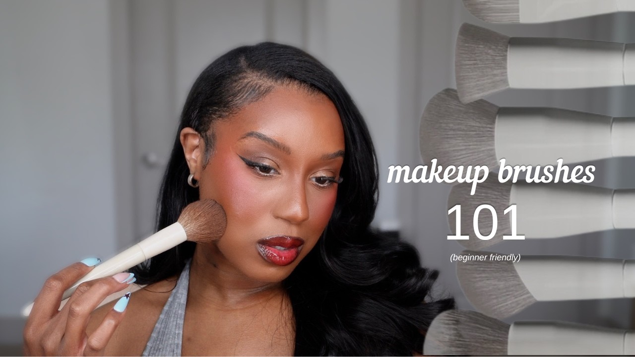the ONLY makeup brushes you need + how to use them | Natasha S.