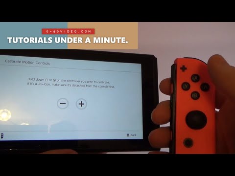 How to Calibrate Motion Controls on the Nintendo Switch