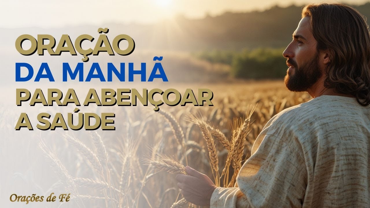 Oração da Manhã para abençoar a Saúde