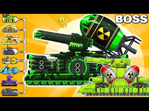 What's the BEST MEGA TANK vs MEGA BOSS NUCLEAR ROCKET Epic Battle?