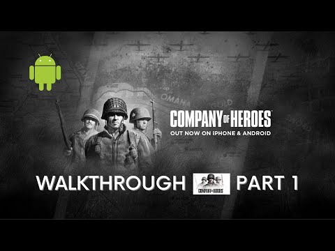Company of Heroes Mobile Gameplay - Training - Part 1 - Basic Training.