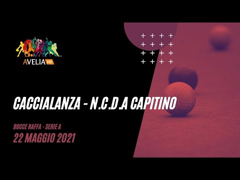 Mp Filtri Caccialanza- N.C.D.A Capitino (Bocce Raffa, Campionato di Serie A - 2020/2021)
