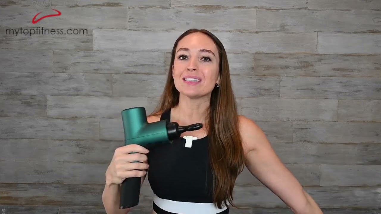 How To Use a Massage Gun || Ekrin B37 Massage Gun Use Techniques || My Top Fitness