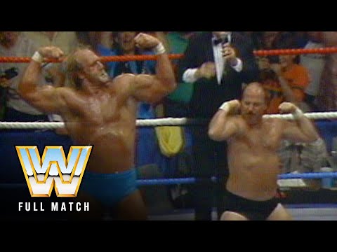FULL MATCH: Hulk Hogan & Gene Okerlund vs. Mr. Fuji & George "The Animal" Steele: WWE, Aug. 26, 1984