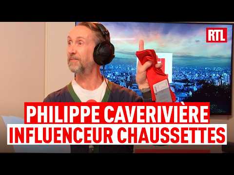 Philippe Caverivière : influenceur "chaussettes" 🤣