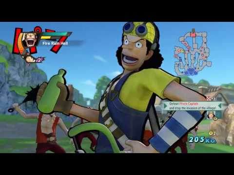 One Piece: Pirate Warriors 3 - Gameplay #3 : Luffy VS Kuro