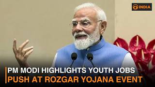 PM Modi highlights youth jobs push at Rozgar Yojana event & more news | DD India Live | 7:30 PM IST
