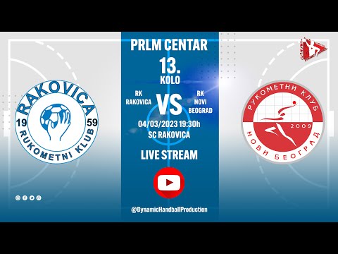 RK RAKOVICA - RK NOVI BEOGRAD - 04.03.2023. - DYNAMIC LIVE STREAM