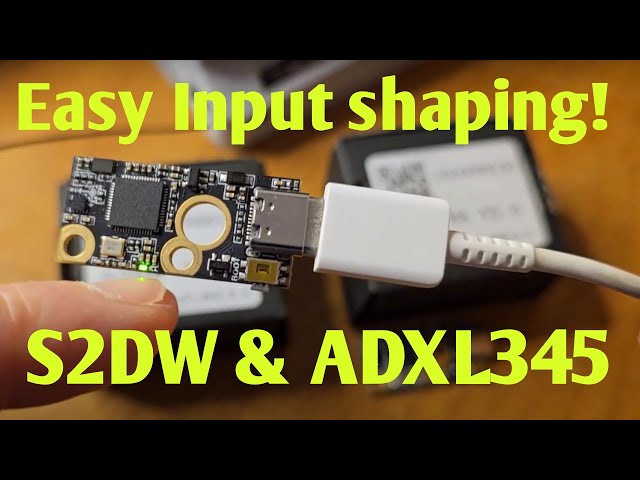 Vídeo relacionado con BIGTREETECH S2DW V1.0 Acceleration Sensor Module Compatible Klipper/BIGTREETECH Pi/Raspberry-Pi, acelerómetro de detección de inclinación de alta resolución
